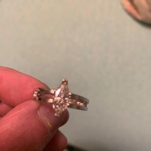 Marquise diamond ring